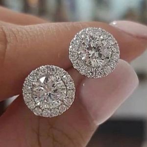 COPY - STERLING SILVER ROUND CUT EARRINGS
